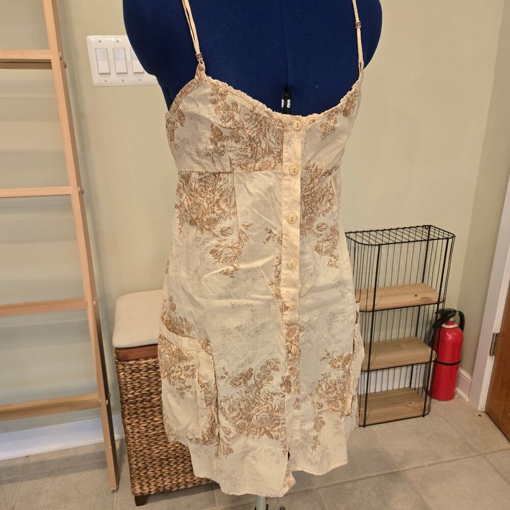 NWOT Women's button down cotton tank top from Anthropologie Y2Kish